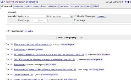 dating websites like craigslist