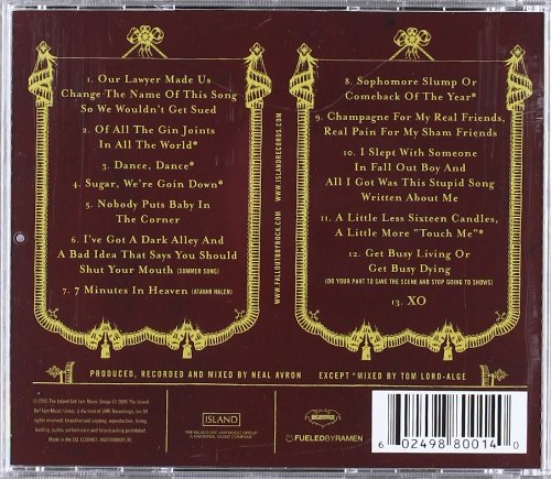 fall out boy from under the cork tree full album download free